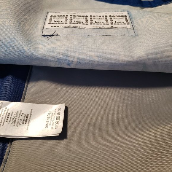 JANSPORT Backpack pattern blue white solid color back shoulder straps bags - Picture 9 of 14